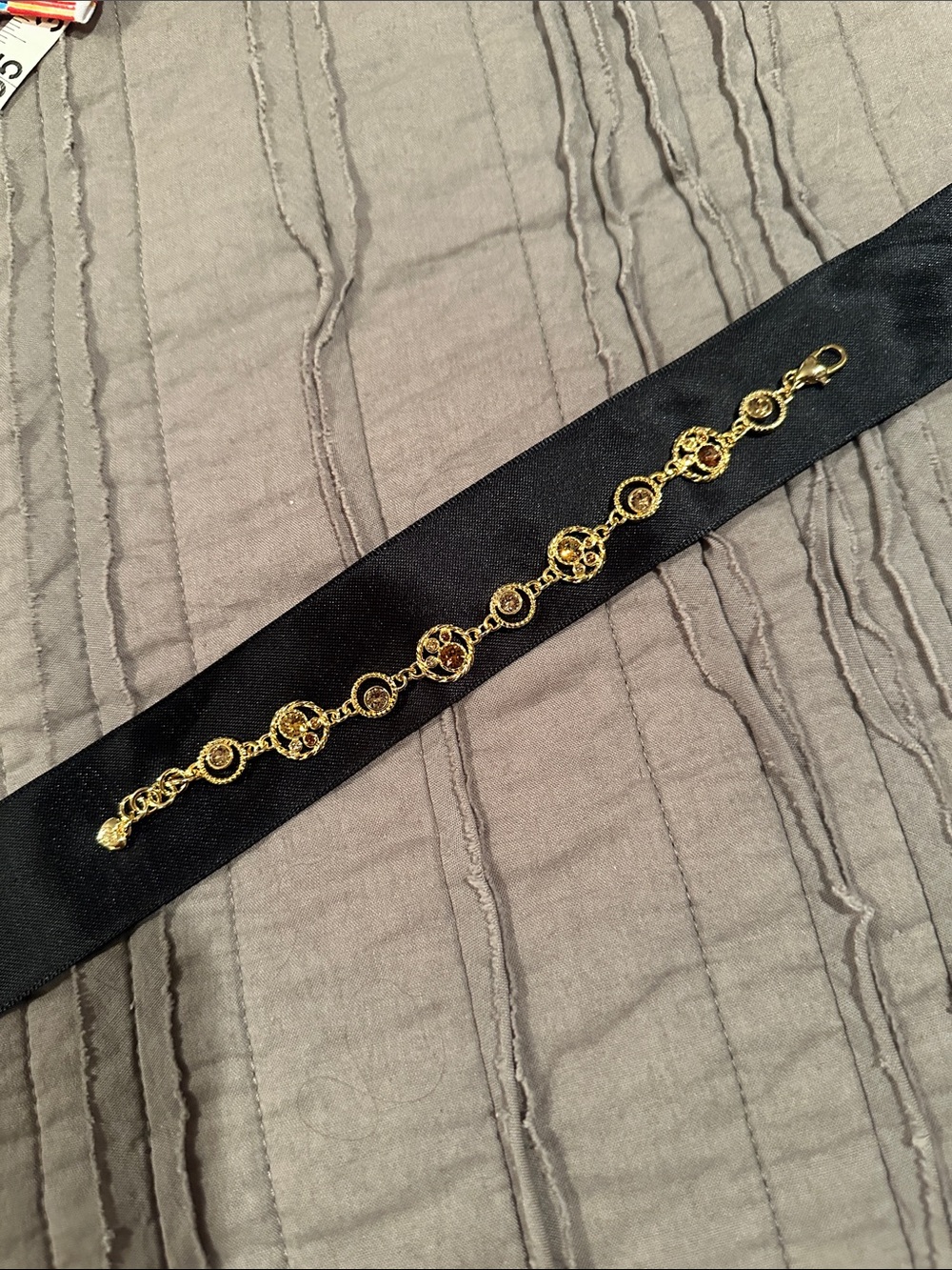 Brighton Gold-Tone Circle Link Bracelet - Women Accessories